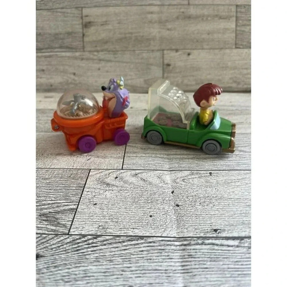 VTG Vintage 1991 Mcdonalds Tiny Toon Adventures Dizzy Monty Happy Meal Toy Lot - Picture 3 of 6